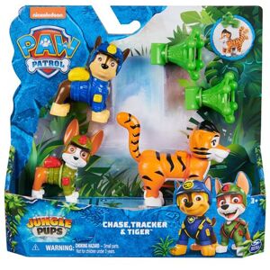 Paw Patrol PACK DE 3 FIGURINES JUNGLE PUPS La Pat'' Patrouille (assort)