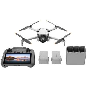 Drone Dji Mini 4 Pro Fly More Combo avec radiocommande Blanc