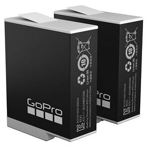 GoPro - Batterie - Li-Ion - 1720 mAh (pack de 2) - pour HERO10; HERO11 Black; HERO12 Black; HERO9