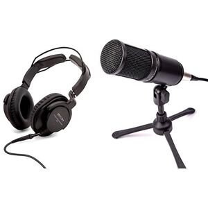 Pack Microphone podcast Zoom ZDM-1PMP Noir