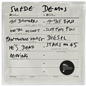 Suede : Demos Vinyle Transparent