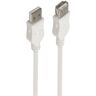 Accsup RALLONGE USB-A MALE VERS USB-A FEMELLE 3M BLANCHE