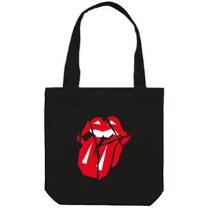 Bravado Tote Bag The Rolling Stones Hackney Diamonds Watercolor Tongue Noir