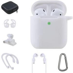 Kit accessoires On Earz Mobile Gear 7 en 1 pour Apple AirPods 1 et 2 Blanc