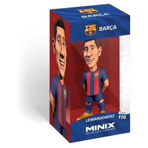 Figurine Minix FC Barcelone Lewandowski 9 12 cm