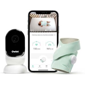 Babyphone Owlet Monitor Duo Smart Sock 3 et Caméra HD