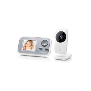 Moniteur bébé vidéo sans fil Motorola VM482 avec écran 2,4'' Blanc