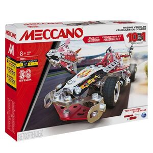 Jeu de construction Meccano Véhicules de course 10 modèles