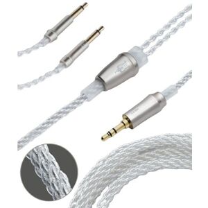 Meze audio Upgrade Cuivre plaque Argent 3,5mm mono a 3,5mm Asymetrique