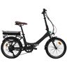 Vélo à assistance électrique Carratt Pliant E-2000RM 250 W Noir et Marron