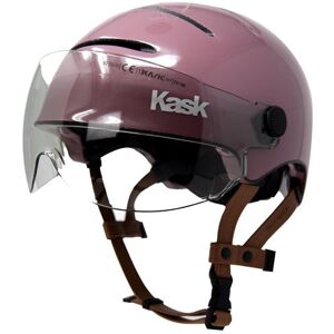 Casque de vélo urbain avec visière Kask 4 aérations Taille M Rose