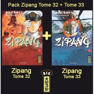 Kana Eds Pack fidelite zipang t32+33 - Kaiji Kawaguchi - broché