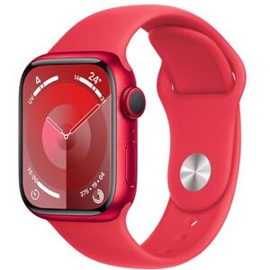 Apple Watch Series 9 GPS 41 mm (PRODUCT)RED Boîtier en aluminium avec bracelet sport (PRODUCT)RED S/M