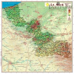 Georelief Nord -  Collectif - (donnée non spécifiée)