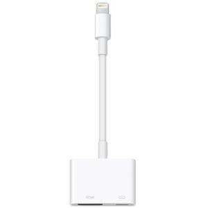 Adaptateur Lightning AV numérique Apple pour iPad/iPhone/iPod Blanc