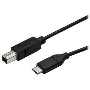 On Earz Mobile Gear Cable d'imprimante USB-C Vers USB-B 1,8M Noir