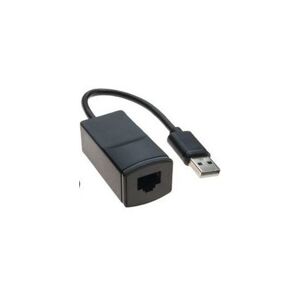 Pixi't Adaptateur USB mâle vers Ethernet RJ-45 femelle Lineaire 15 cm Noir