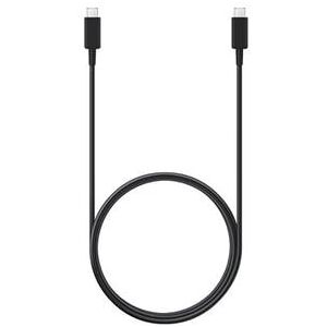 Câble de charge USB Type C Ultra Rapide 45 Watts pour téléphone mobile Samsung 1.8 m Noir