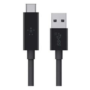 Belkin 3.1 USB-A to USB-C Cable - Câble USB - USB type A (M) pour USB-C (M) - USB 3.1 - 91.4 cm - noir