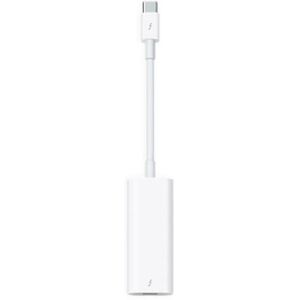 Adaptateur de câble Apple Thunderbolt 3 USB-C vers Thunderbolt 2 Blanc