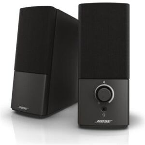 Enceintes ordinateur Bose Companion 2 Série III Signal stéréo TrueSpace Noir vendue par paire