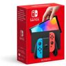 Nintendo Switch (modèle OLED) avec manettes Joy-Con bleu néon / rouge néon