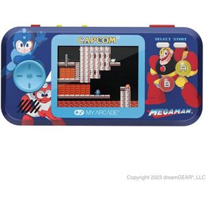 Console rétrogaming Just For Games Pocket Player Megaman Bleu