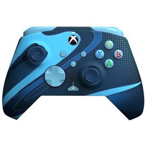 PDP Xbox REMATCH GLOW Wired controller - Blue Tide