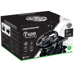 Pack Volant gaming Thrustmaster T128 SimTask pour Xbox et PC + Systeme d'attache Steering Kit pour jeux de simulation