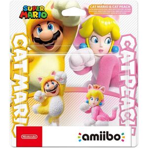 Nintendo Pack 2 Amiibo Mario Chat & Peach Chat