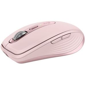 Logitech MX Anywhere 3S - Souris - optique - 6 boutons - sans fil - Bluetooth - rose