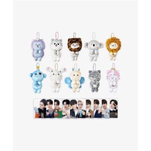 Monitor Plush Doll + photocard 1EA Jjeong-gue Funny Treasure