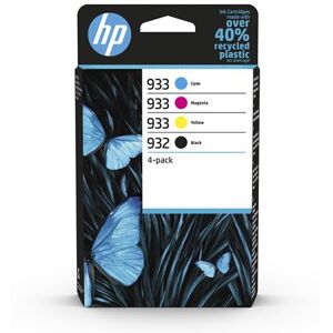 Pack cartouche d'encre HP 932 Noir + HP 933 3 couleurs