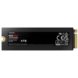 Samsung SSD Interne 990 Pro 4 To avec dissipateur