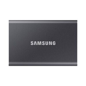 Samsung Disque SSD Externe Samsung Portable T7 MU-PC1T0T/WW 1 To USB 3.2 Gris titane