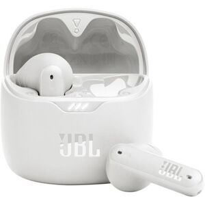 Ecouteurs sans fil Bluetooth JBL Tune Flex à réduction du bruit Blanc