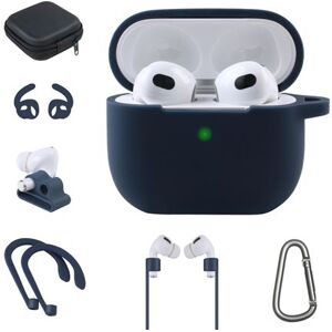 Kit accessoires On Earz Mobile Gear 7 en 1 pour Apple AirPods 3ème Gén Bleu