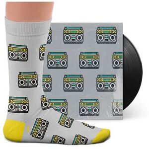 BIF BANG POW Chaussettes Stereo Socks Boombox