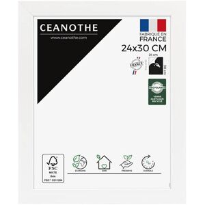 Cadre photo Ceanothe Eternel 24 x 30 cm Blanc