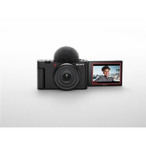 Appareil vlog ZV-1F de Sony  Appareil numerique (ecran orientable, videos 4K, ralenti, fonctions vlog) - Noir