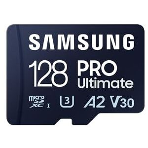 Carte Micro SD Samsung PRO Ultimate 128 Go + lecteur