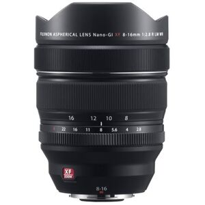 Objectif hybride Fujifilm XF 8-16mm f/2.8 R LM WR noir