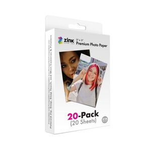 Pack de 20 feuilles papier photo Polaroid Zink 2x3