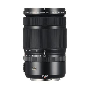 Fujifilm Objectif hybride Fuji GF 45-100mm f/4 R LM OIS WR Noir