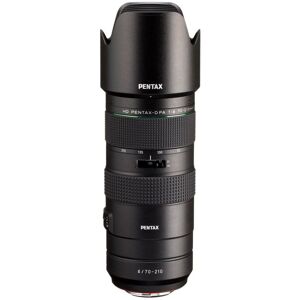 Objectif reflex Pentax HD D-FA 70-210mm f/4 ED SDM WR noir