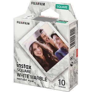 Fujifilm Film instantane Square Blanc Marble 10 Vues