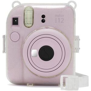 Housse de protection Fujifilm pour appareil photo instantané Instax Mini 12 Glitter Transparente