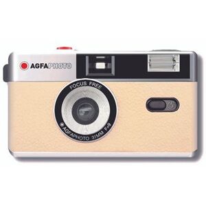 AGFAPHOTO (OBS) Appareil photo argentique compact AgfaPhoto 35mm Réutilisable Beige