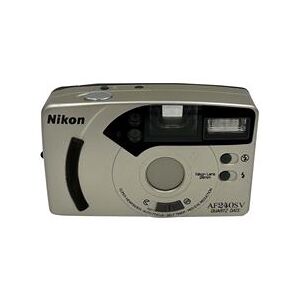 Appareil photo argentique Nikon AF240SV Noir et Doré Reconditionné