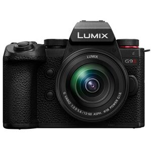 Panasonic Appareil photo Hybride Lumix G9II noir + Optique Lumix 12-60mm F3.5-5.6